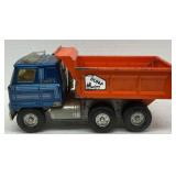 Vintage ERTL Pressed Steel Hydraulic Transtar Dump
