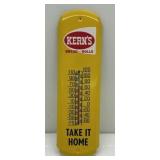 Very Nice Kern's Bread Rolls Metal Thermometer