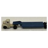 1950's Ralstoy Semi Truck W/Lowboy Flatbed Trailer