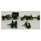 Lot of 6-John Deere 5020-500 Cart-8300 Drill-6410