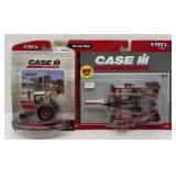 (2) ERTL INT 1486 Tractor & Case IH MRX690 Ripper