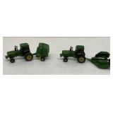 Lot of 4-John Deere 4450s' W/Bailer & 1618 Mower