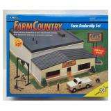 NIB ERTL Farm Country Farm Dealership Toy Set