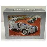 NIB Schylling Speedway Racer Wind-Up Tin Car LI/ED