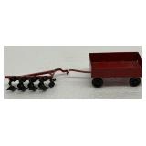 Lot of 2 International Toys- 4 Bottom Plow- Wagon