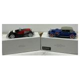 (2) NIB 1934 Duesenburg W/ 1932 Chrysler Lebaron