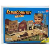 NIB ERTL Farm Country Cow Town Ranch Set