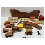 Lot of Mattel Putt-Putt Railroad-Fisher Train