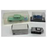 (3)-Chrysler Windsor 1947-'57 Corvette-'69 Mercury