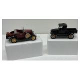 (2)- Motor Museum Mint-Ford '31 Model A -'25 T Toy