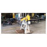 Chop saw on stand
