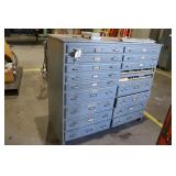 55' x 48' Cabinet loaded with welding supplies