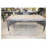 42' x 7' x 4' Welding Table