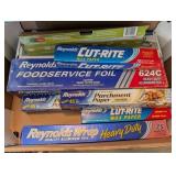 ASSTD KITCHEN PARCHMENT PAPER, FOIL, WAX PAPER