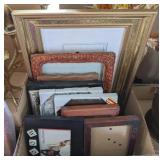 ASSTD PICTURE FRAMES, WOOD, PLASTIC, METAL, WOVEN