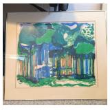 RONALD JULIUS CHRISTIENSEN IMPRESSIONIST LITHO