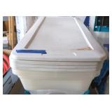 4 PC STERILITE PLASTIC STORAGE CONTAINERS #13