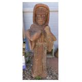 ST. FRANCIS OF ASSISI CAST STONE STATUE,