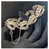 VTG 'CORO' SILVER TONE BRACELET