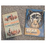 1948 BEAR CUB SCOUT BOOK & SONG BOOK-1963