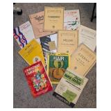 ASSTD VTG SONG BOOKS, PIANO, CHRISTMAS CAROLS &