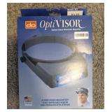 OPTIVISOR OPTICAL GLASS BINOCULAR MAGNIFIER
