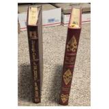 2 PC COLLECTOR EDT LEATHER BOUND 'THE RED BADGE OF