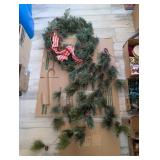 OVER THE DOOR WREATH HANGER, WREATH & PINE DECOR