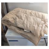 JOSEPH ABOUND QUILTED THROW, TAN