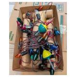 ASSTD VTG OIL LAMP CHRISTMAS LIGHTS-UNTESTED