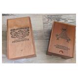 2 PC CIGAR BOXES #3, BELINDA PROMINENTE & MONTE