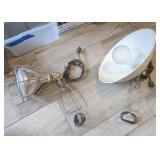 2 PC CLAMP ON WORK LIGHTS