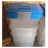 3 PC STERILITE STORAGE CONTAINERS  #8, 14X9X12