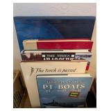 ASSTD HC BOOKS #8, US PT-BOATS OF WWII, THE TORCH
