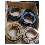 ASSTD LEATHER & CANVAS FOR BELTS, STRAPS, OTHER