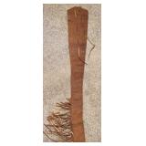 LEATHER RIFLE CASE W/LEATHER CARRY STRAP