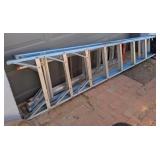 KELLER 8' FIBERGLASS & ALUMINUM LADDER #1