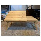 MIND READER BAMBOO LAP TRAY BOOK HOLDER