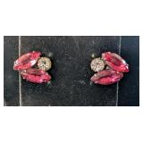 ANTQ GEMSTONE SCREW BACK EARRINGS MARKED