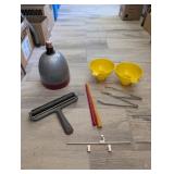 KODAK SHEET FILM CLIP, CESEO TONGS, HARD RUBBER