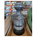 VTG/ANTQ CAST IRON NAUTICAL SHIP LANTERN