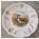 VTG BAVARIAN PORCELAIN PLATE, PORZELLANFABRIK