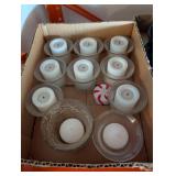 ASSTD BATTERY OPERATED VOTIVE CANDLES & HOLDERS