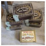 6PC CIGAR BOXES#5, HOYO DE MONTERREY DE JOSE GENER