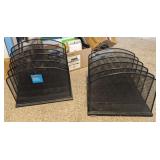 ASSTD OFFICE SUPPLIES #15, MESH INCLINED SORTERS