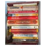 ASSTD COOKBOOKS, ASIAN, INDIAN, CHINESE, AMERICAN&