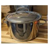 STAINLESS STOCK POT W/LID
