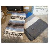 2 PC BLANKETS, ARCTURUS WOOL & ARTESIAS MEXICAN