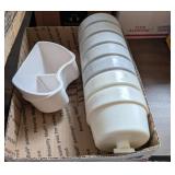 ASSTD BIRD CAGE FOOD/WATER BOWLS