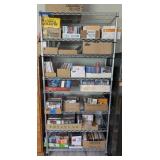 CHROME 7-SHELF ROLLING SHELVING UNIT #2